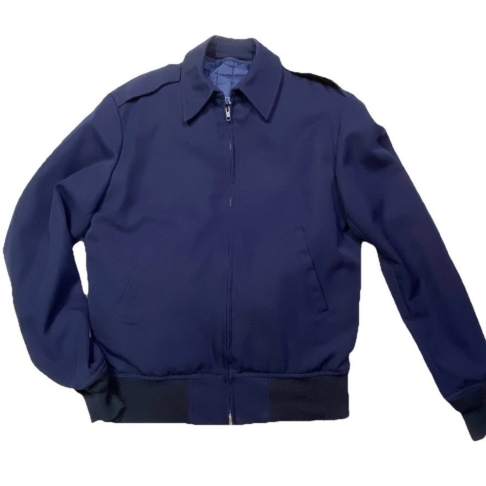 Vintage DSCP Wings Collection Jacket AIRFORCE Navy Blue Removable Liner 38L